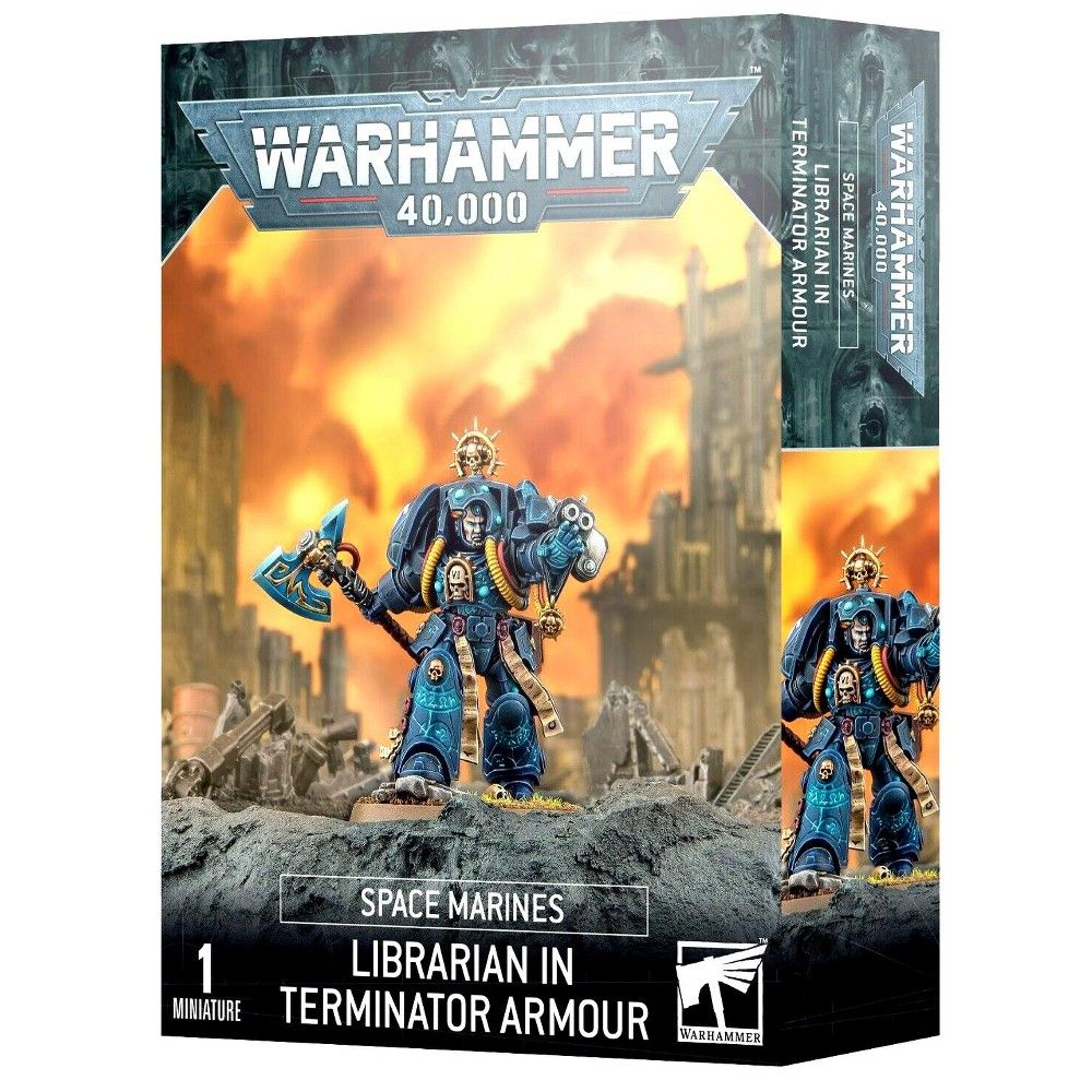 Space Marines Librarian In Terminator Armour