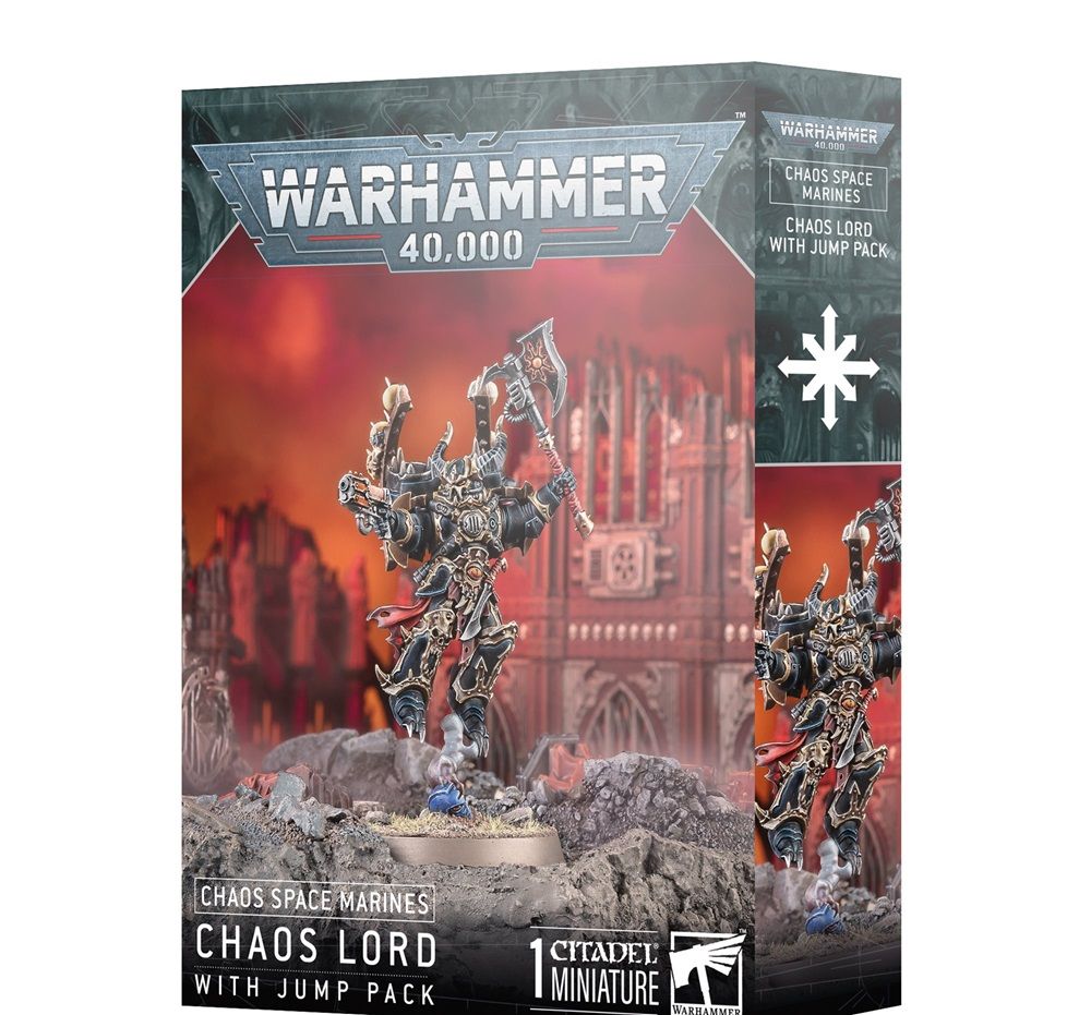 Chaos Space Marines Chaos Lord With Jump Pack