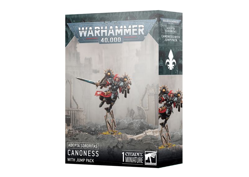 Adepta Sororitas Canoness With Jump Pack