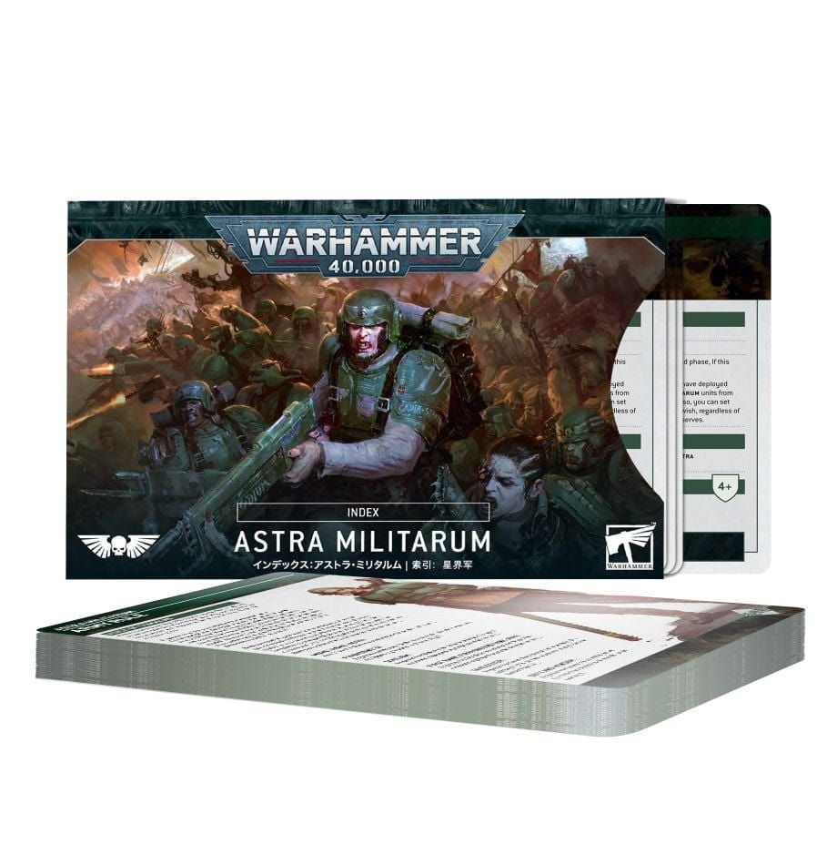 40k Astra Militarum Cards