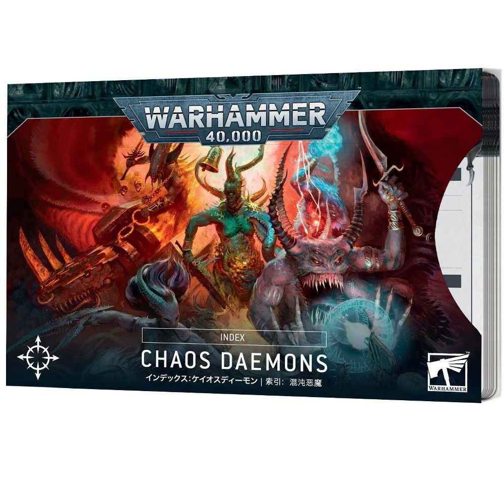 Index Cards - Chaos Daemons