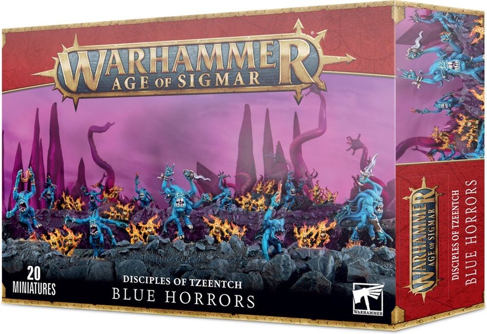 AOS Disciples Of Tzeentch Blue Horrors