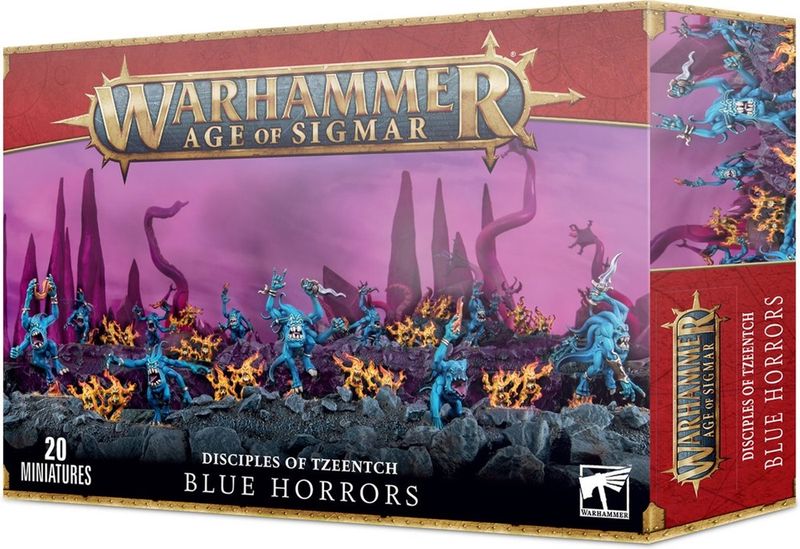 AOS Disciples Of Tzeentch Blue Horrors