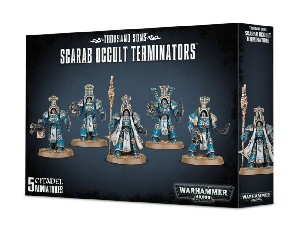 Thousand Sons Occult Terminators