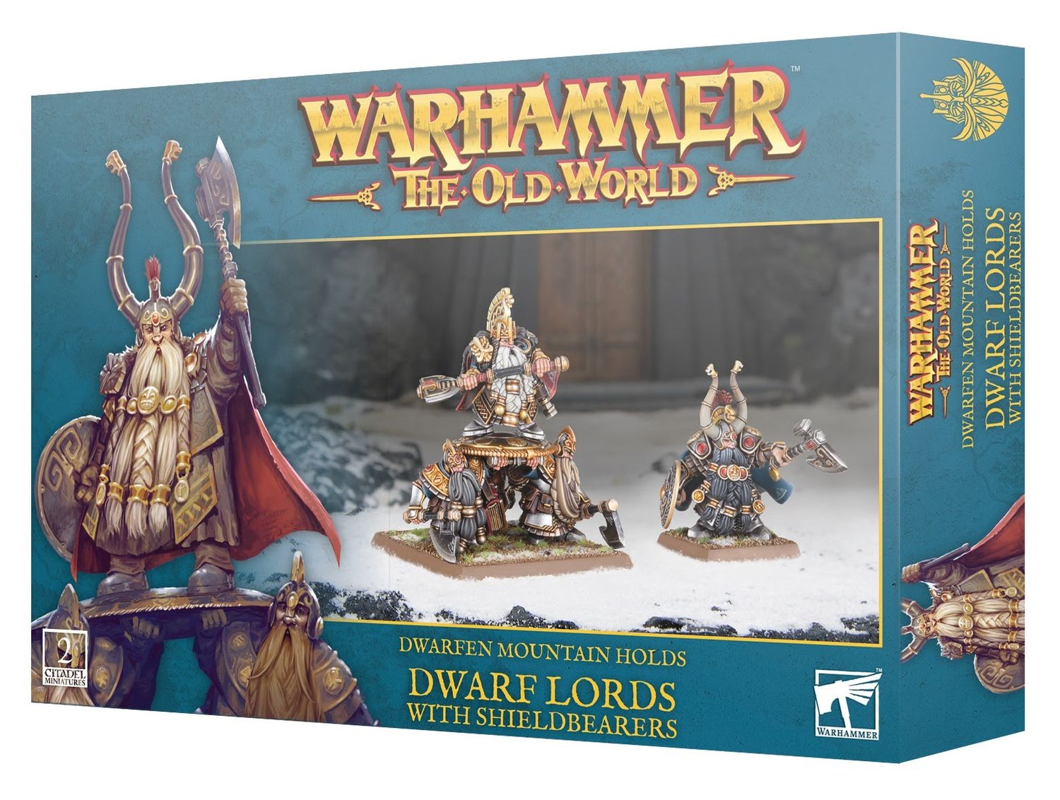 Dwarfen Mountain Holds - Dwarf Lords With Shieldbeaters