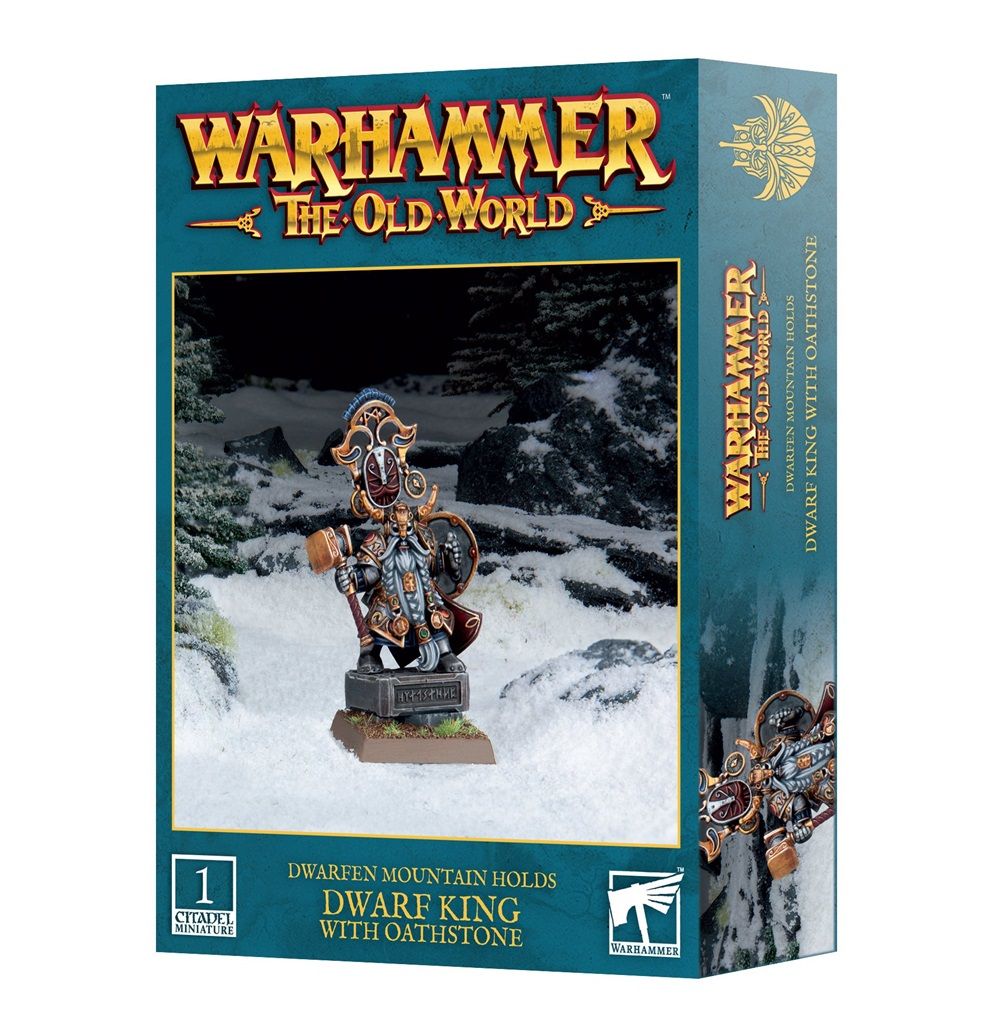 Dwarfen Mountain Holds - Dwarf King With Oathstone