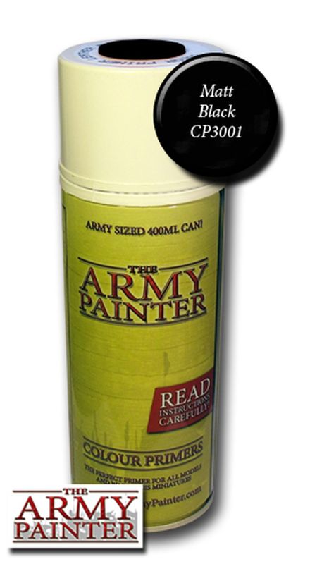 Army Painter - Colour Primer - Matt Black