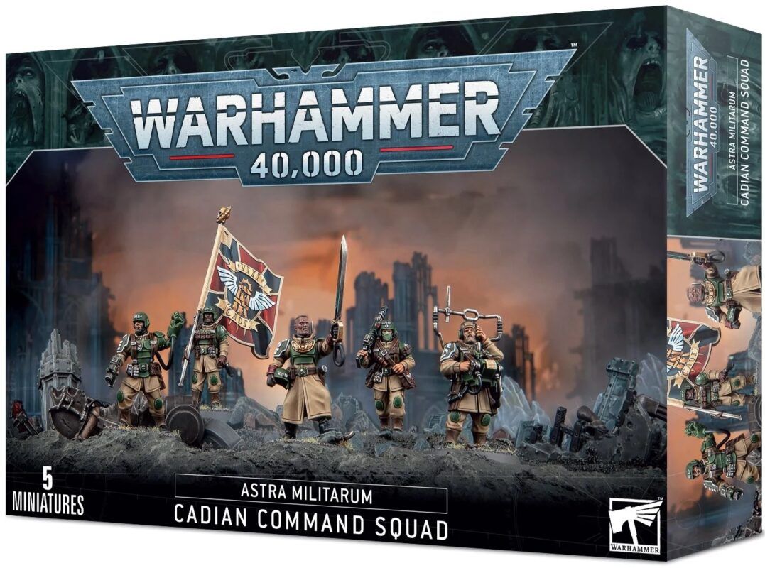 Warhammer 40K Cadian Command Squad
