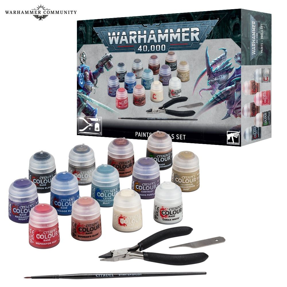 Paints + Tools Set