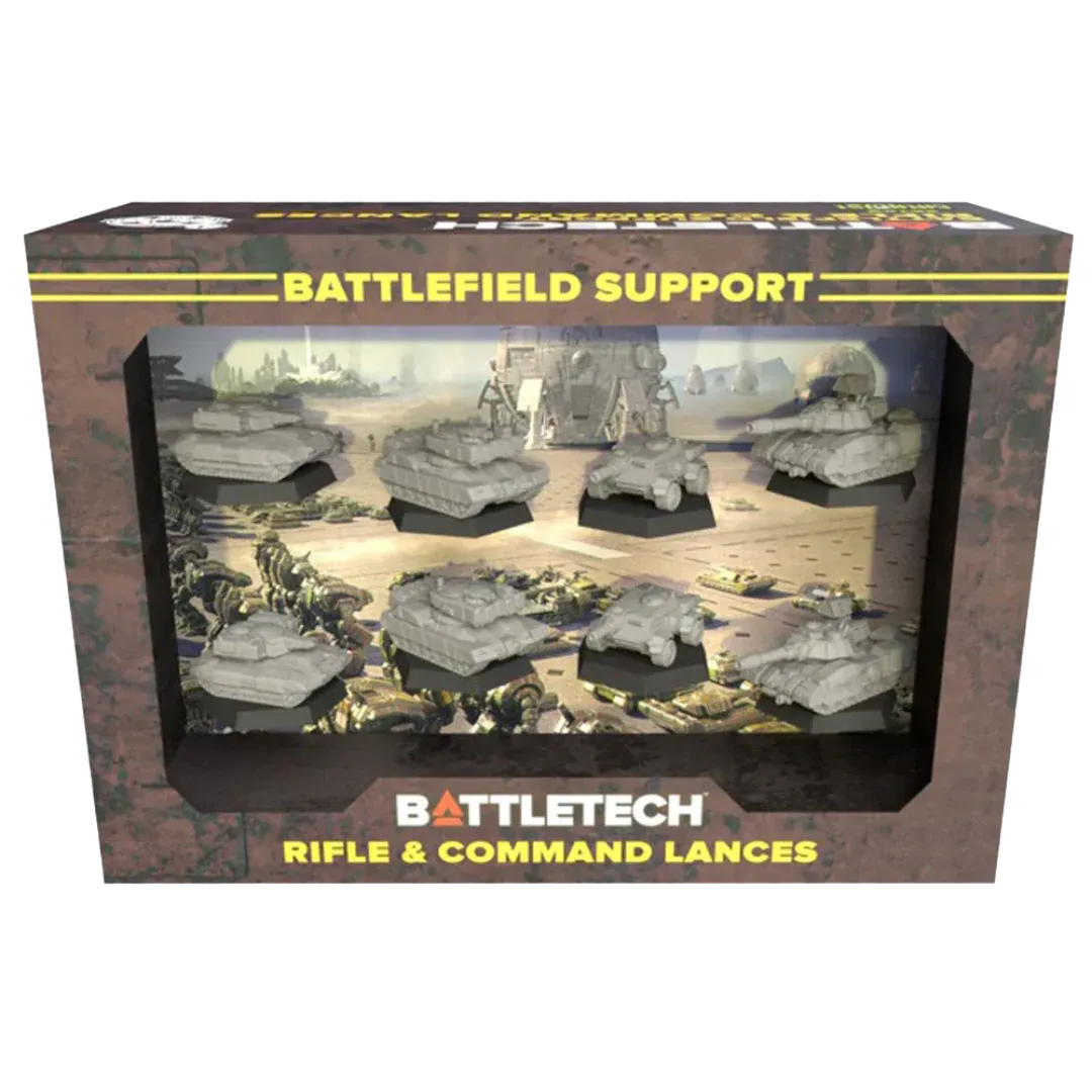 Battletech Battlefield Support Rifle &amp; Command Lances