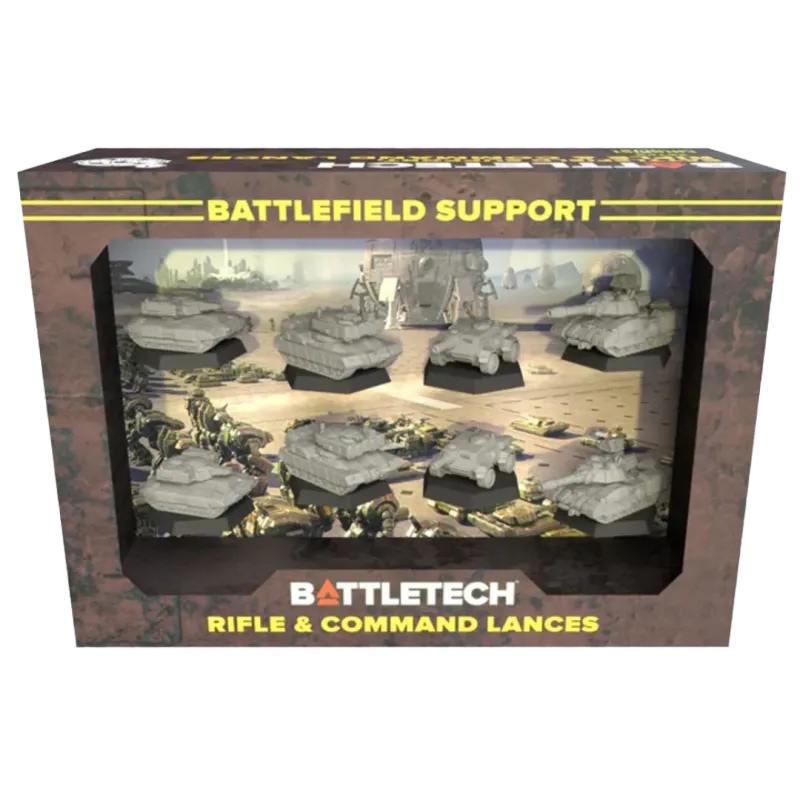 Battletech Battlefield Support Rifle &amp; Command Lances