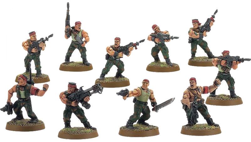 Astra Militarum: Catachan Jungle Fighters