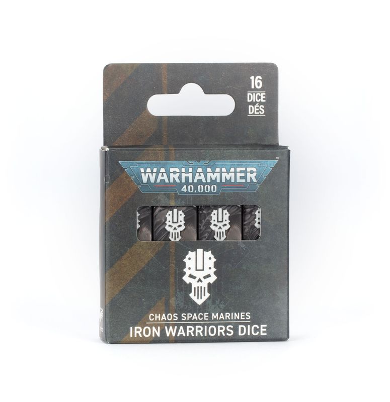 Chaos Space Marines Iron Warriors Dice
