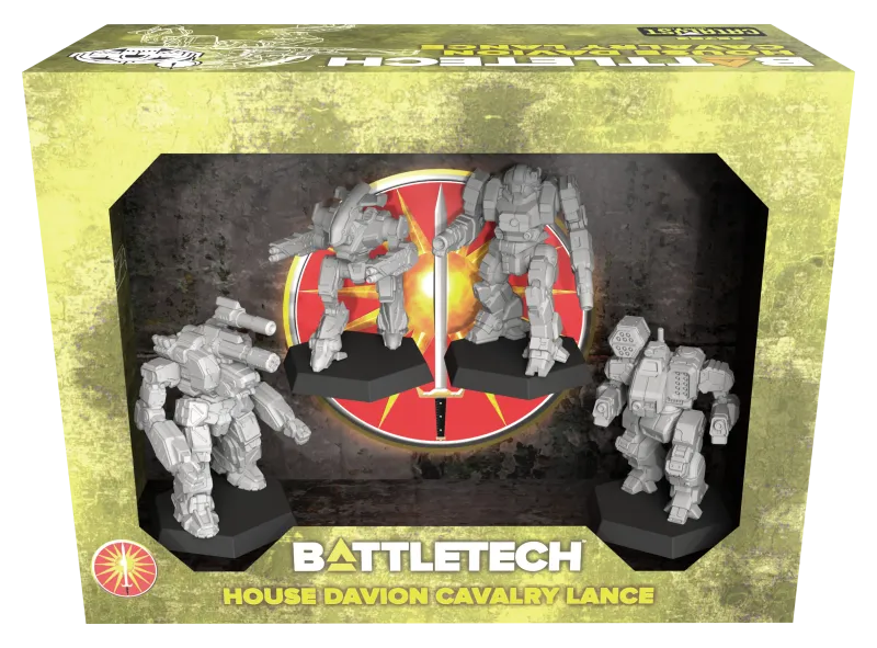 Battletech House Davion Cavalry Lance