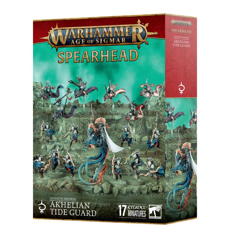 AOS Spearhead Idoneth Deepkin Akhelian Tide Guard