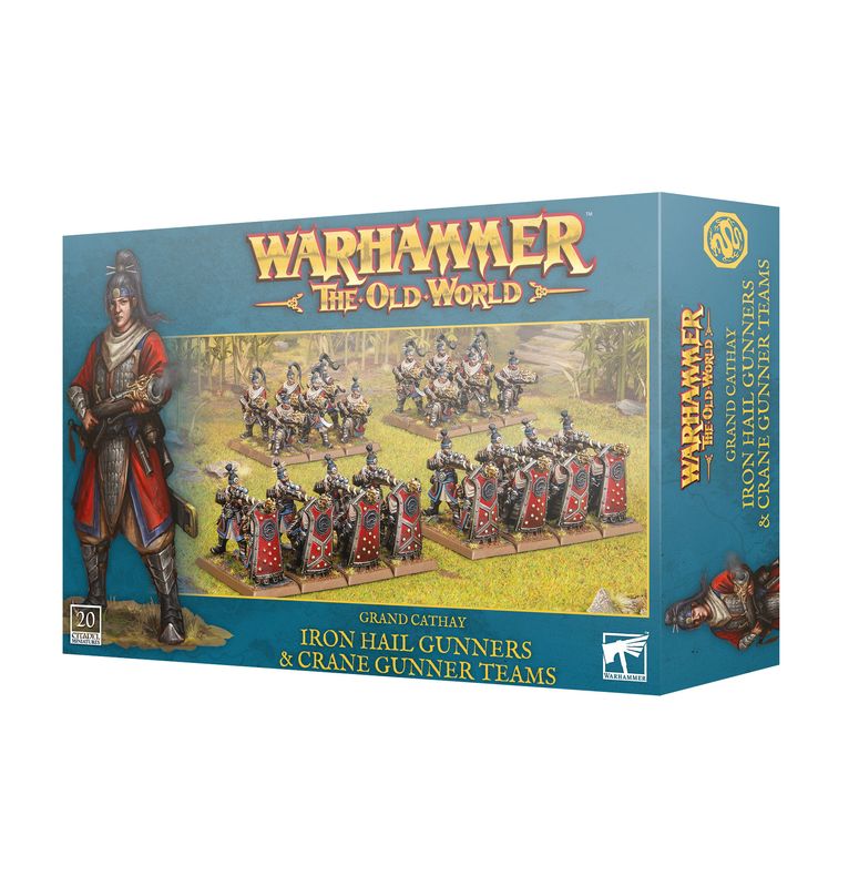 Warhammer The Old World Grand Cathay Iron Hail Gunners &amp; Crane Gunner Teams
