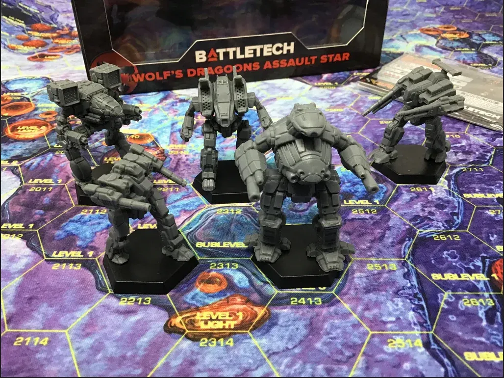 Battletech Wolf Dragoons Assault Star