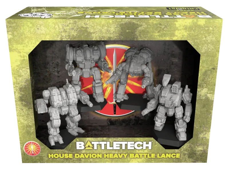 Battletech House Davion Heavy Battle Lance