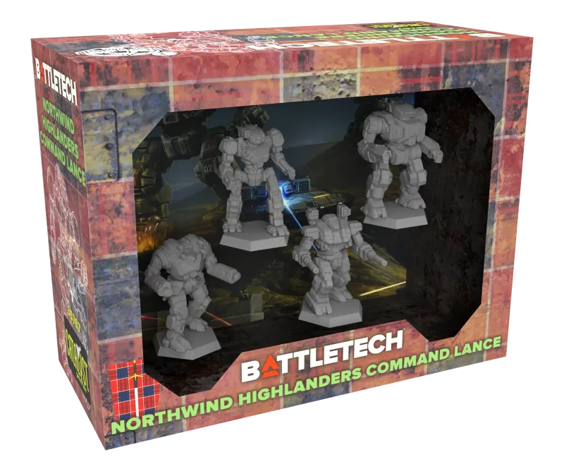 Battletech Northwind Highlanders Command Lance