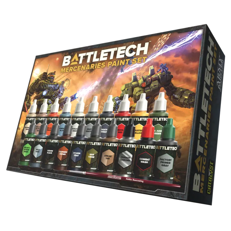 Battletech Mercenaries Paint Set