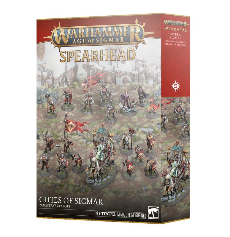 AOS Spearhead Cities of Sigmar Zenestras Zealots