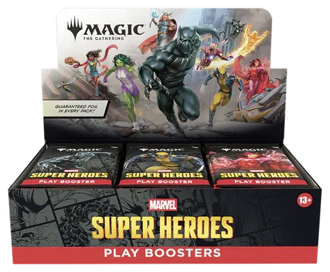 (PRE-ORDER) MTG MARVEL SUPER HEROES PLAY BOOSTER