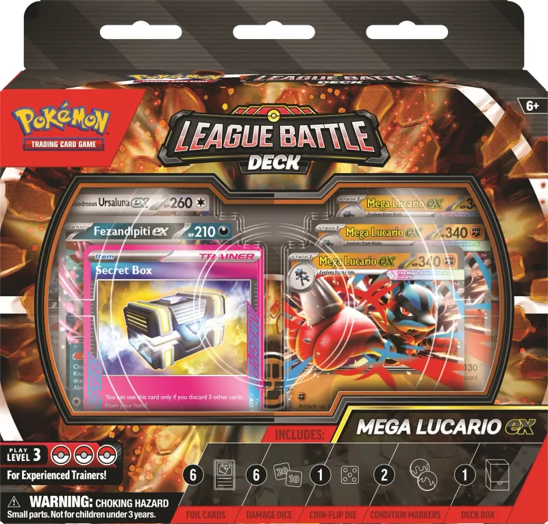 LEAGUE BATTLE DECK MEGA LUCARIO EX