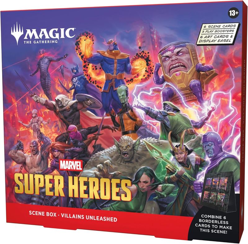 MTG MARVEL SUPER HEROES SCENE BOX (Villains Unleashed)