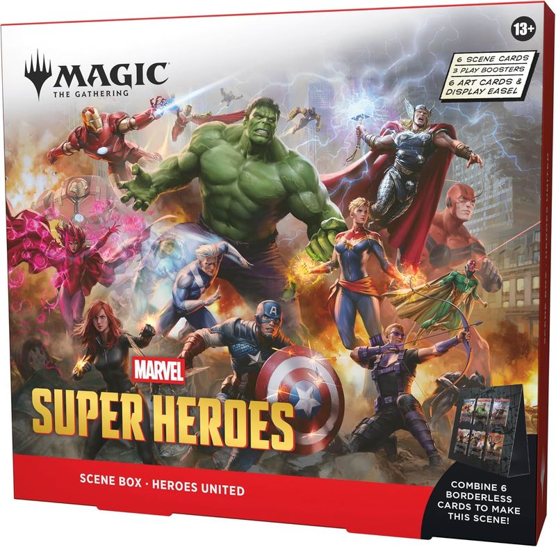 MTG MARVEL SUPER HEROES SCENE BOX (Heroes United)
