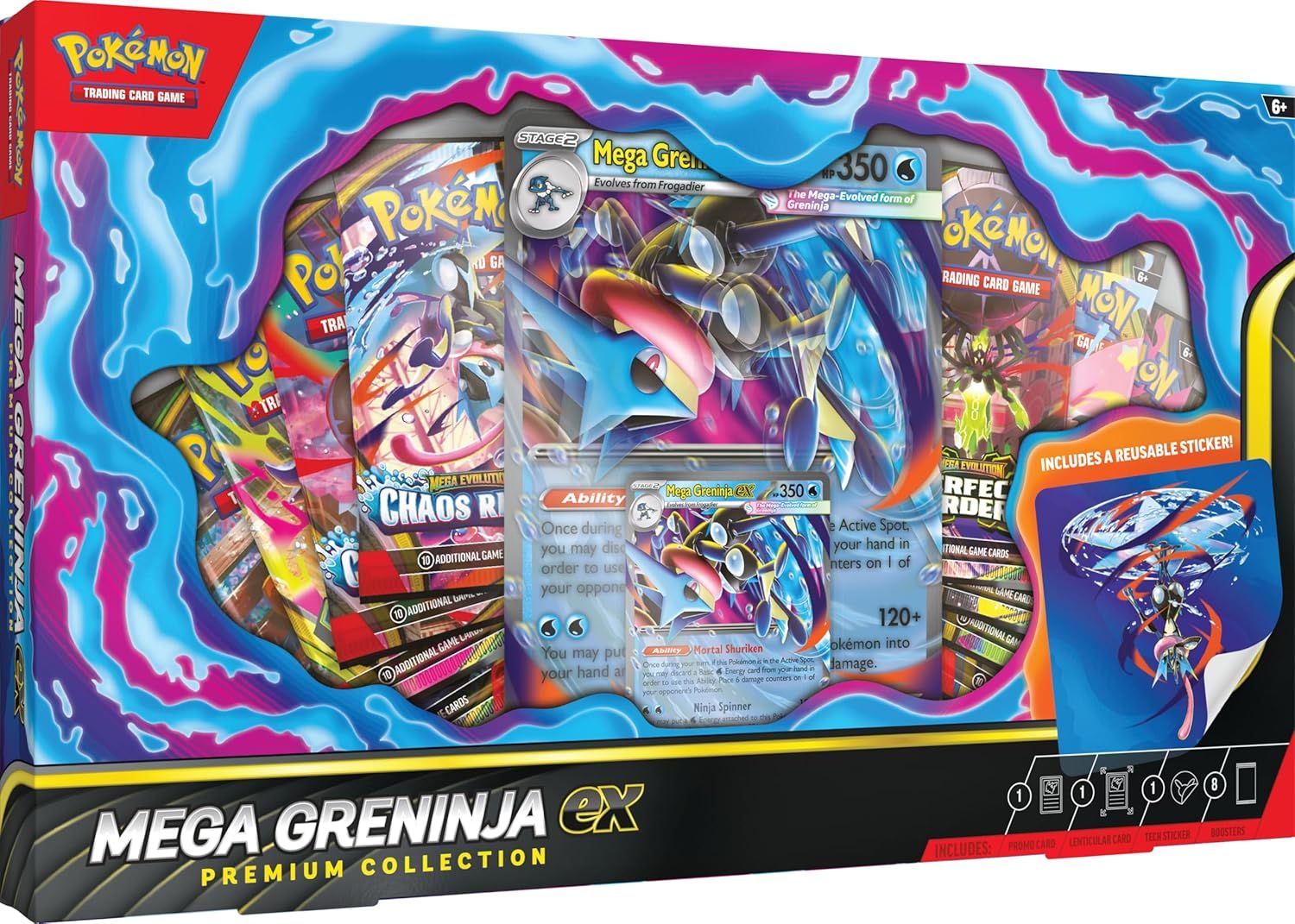 MEGA GRENINJA EX PREMIUM COLLECTION