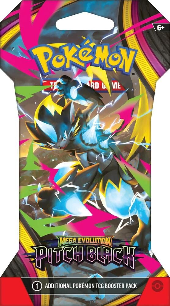 ME05 PITCH BLACK SLEEVED PACK