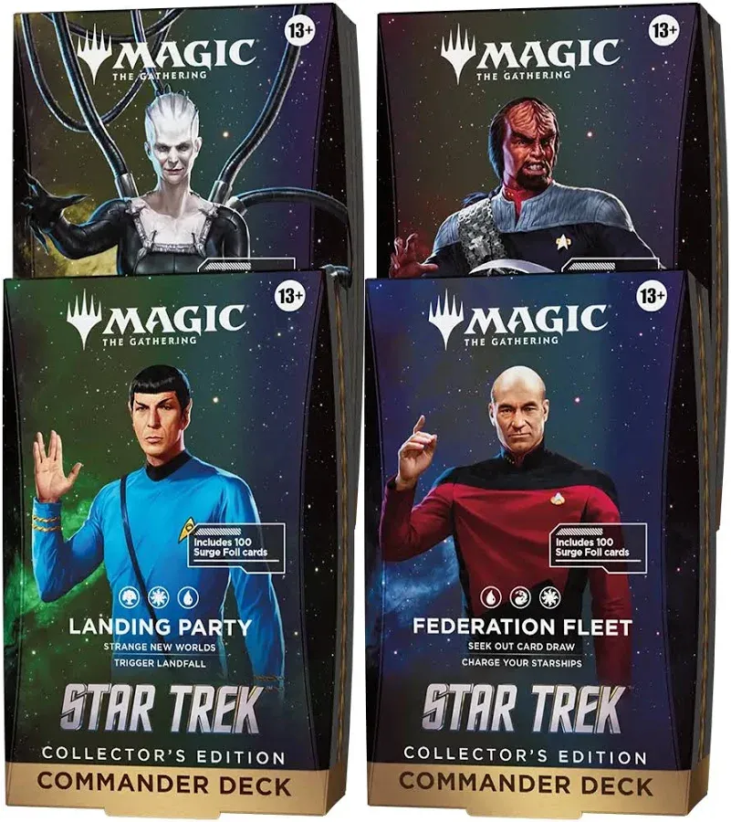 (Pre-order) STAR TREK COMMANDER COLLECTORS EDITION