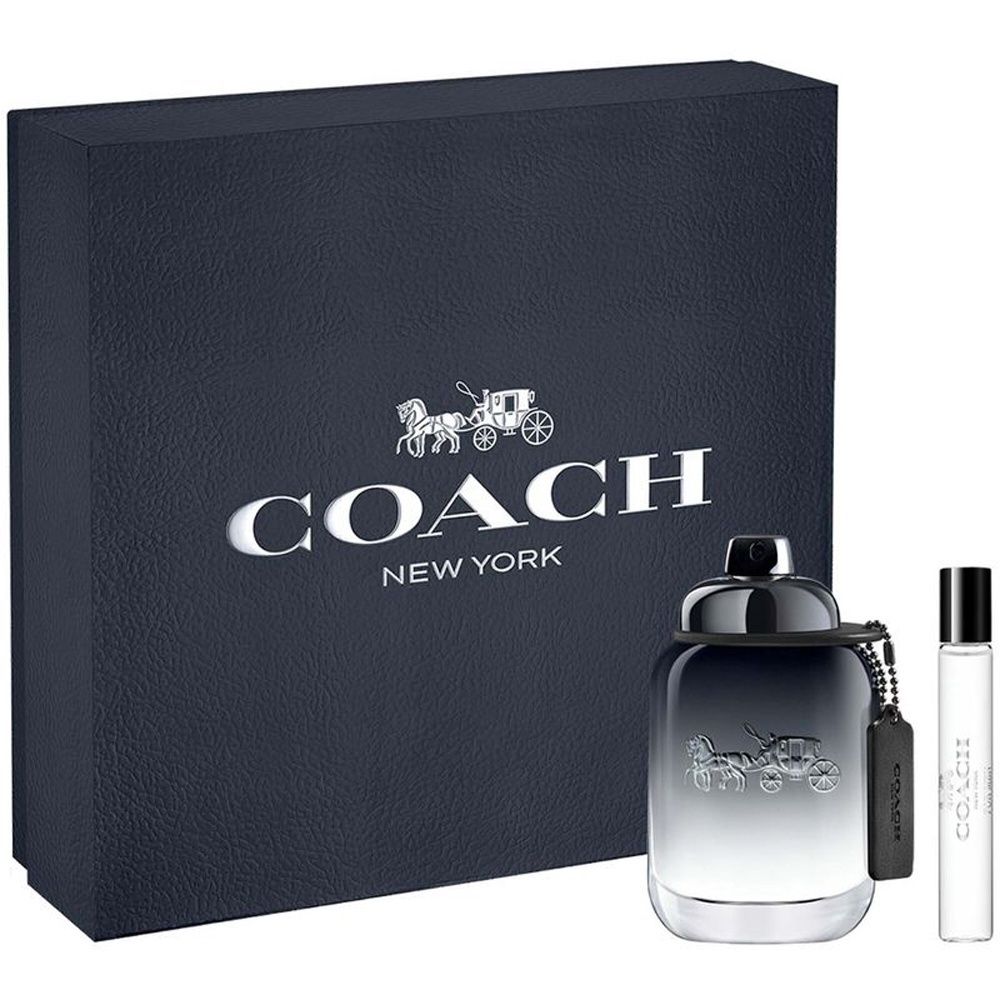 Coach New York EDP Gift Set, Men’s 3.4 oz (2-Piece Set)