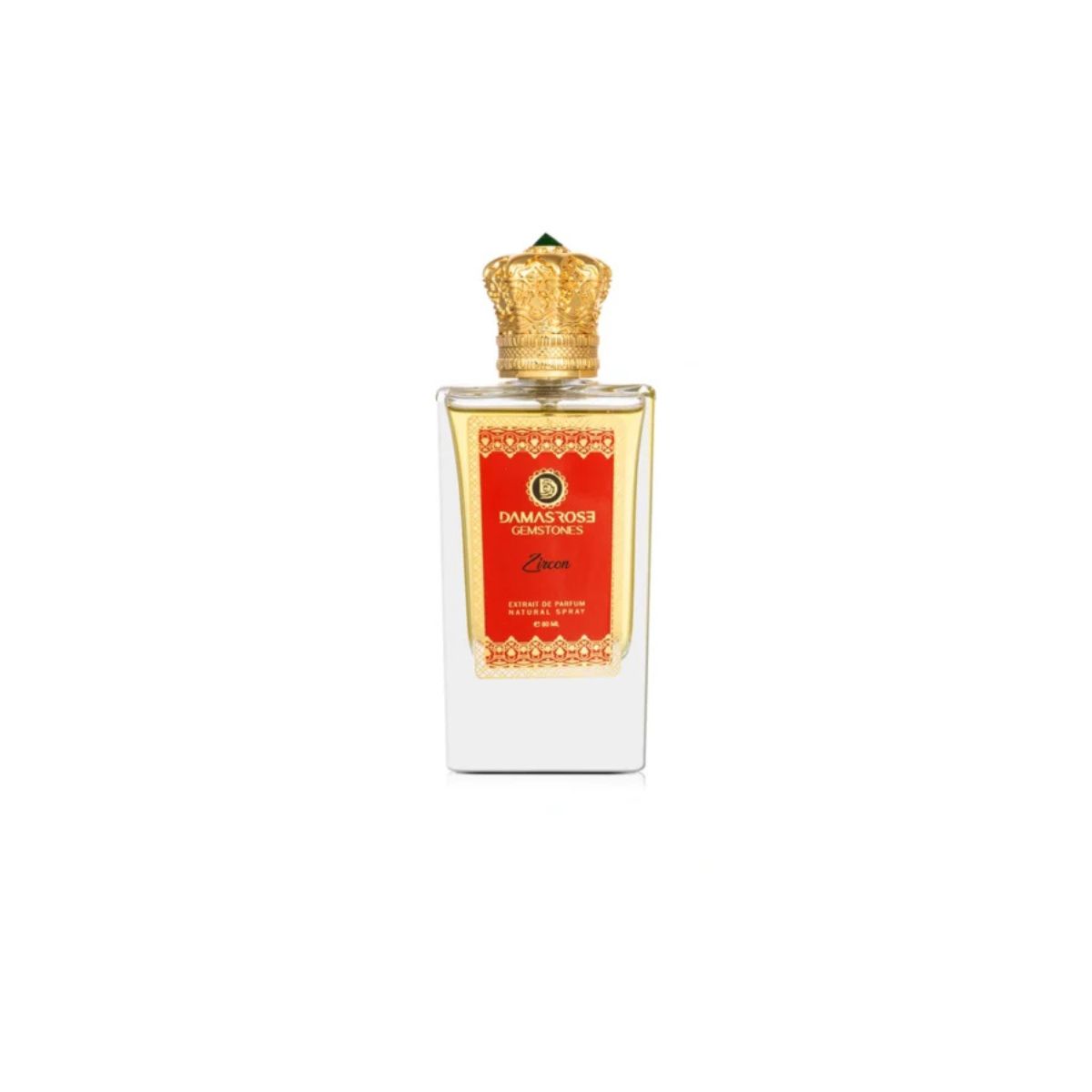 Damas Rose Gemstones Zircon Extrait, Unisex 2.7 oz