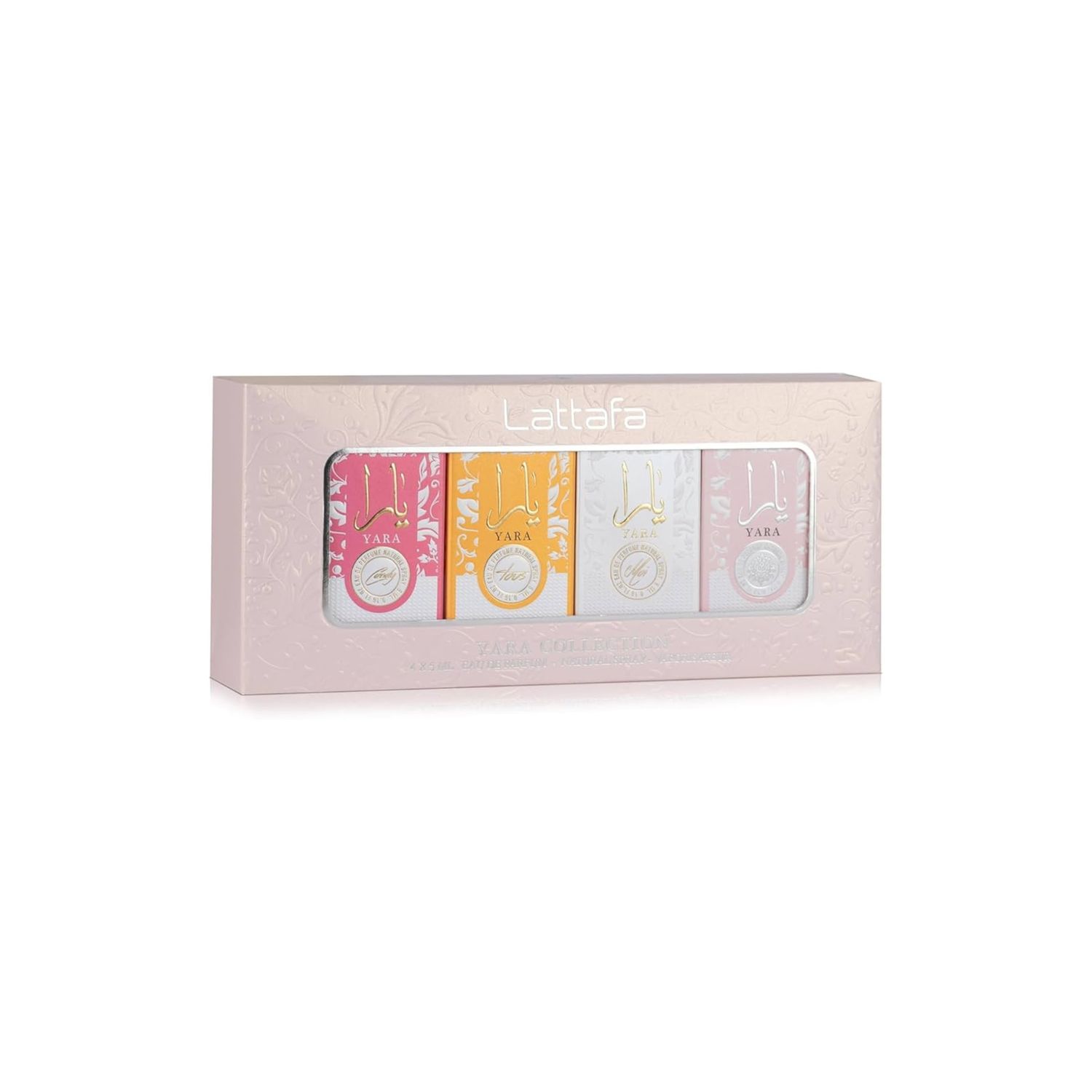 Lattafa Yara EDP Mini Gift Set, Women’s (4-Piece Set)