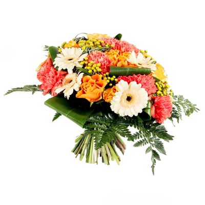 Bouquet fleurs de saison coloré ou pastel Bouquet fleurs de saison coloré ou pastel