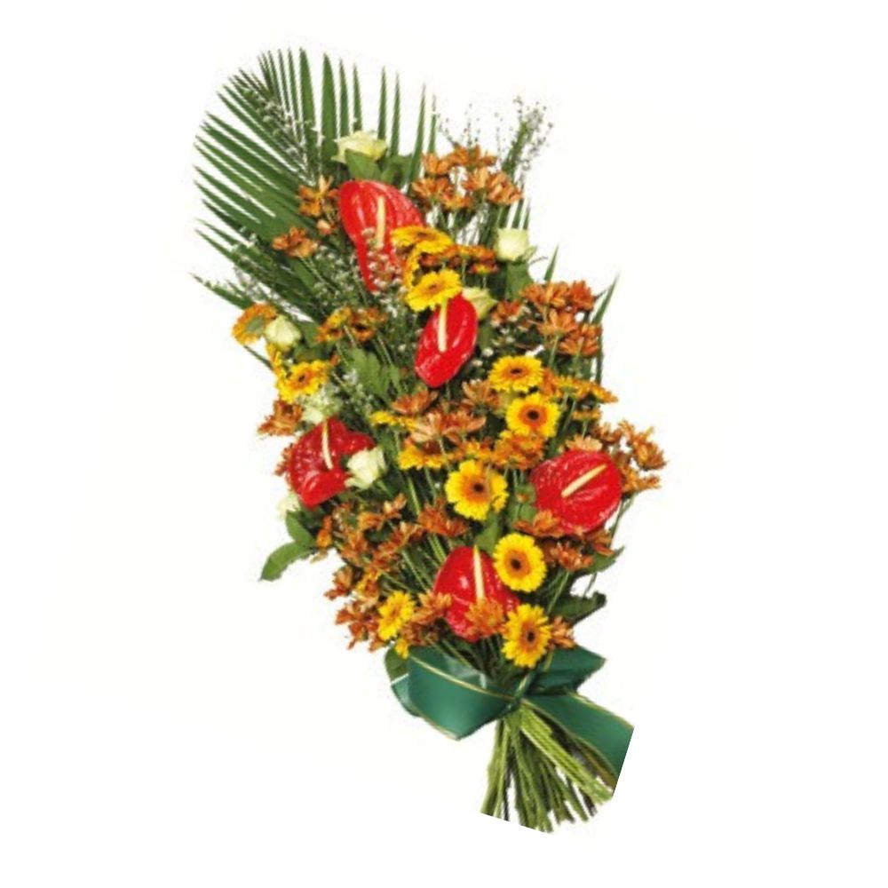 Gerbe fleurs de saison coloré