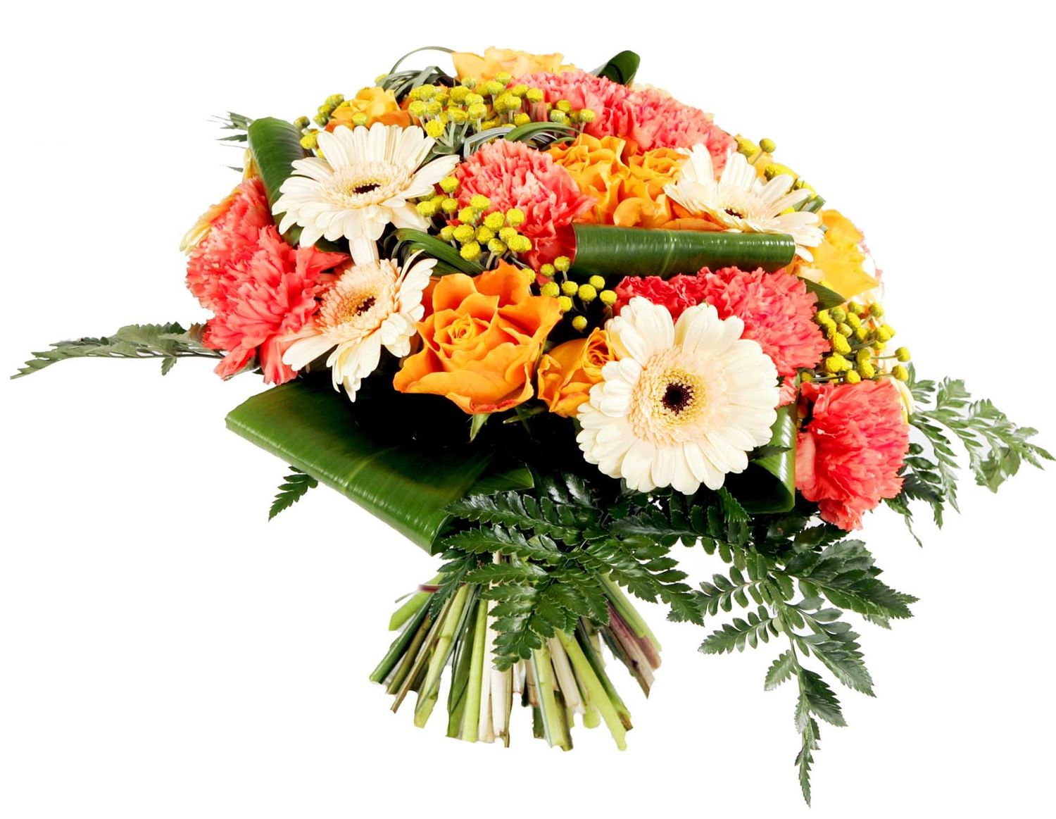 Bouquet fleurs de saison coloré ou pastel
