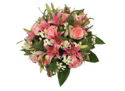 Panier fleurs de saison pastel Panier fleurs de saison pastel