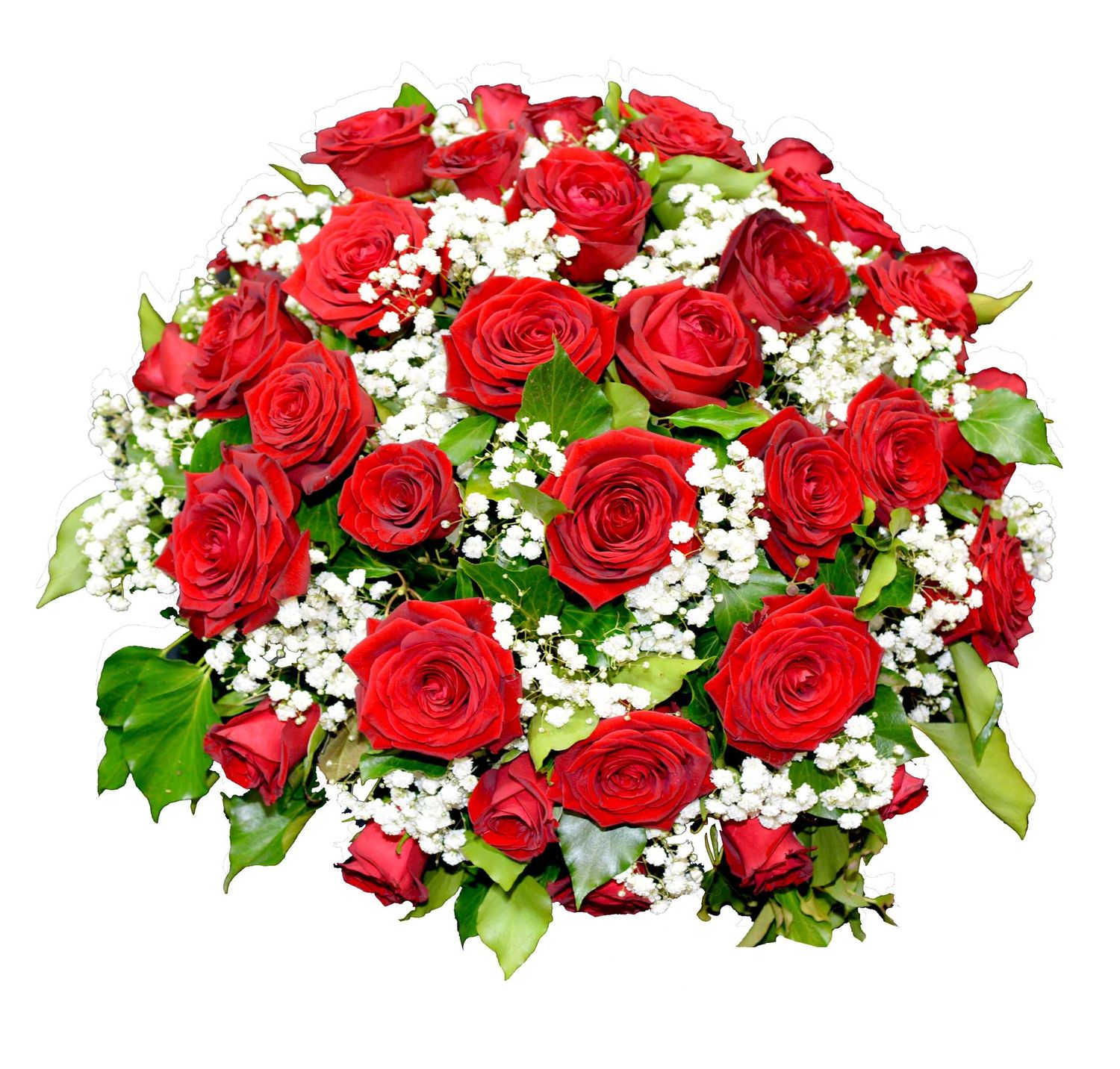 Panier fleurs de roses rouges Panier fleurs de roses rouges