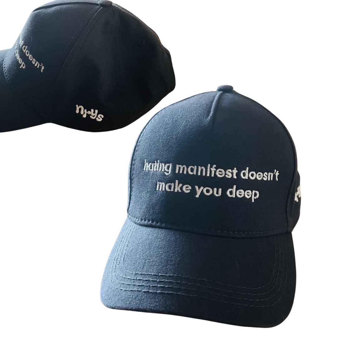 hating manifest doesn’t make you deep Cap