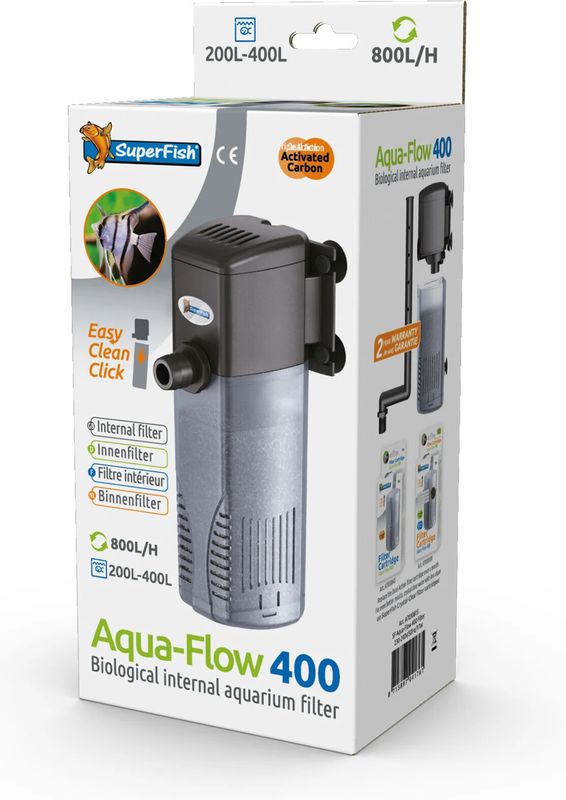 SuperFish AQUAFLOW 400 FILTER 800 L/H