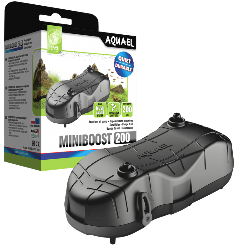 Aquael Luchtpomp MINIBOOST 200