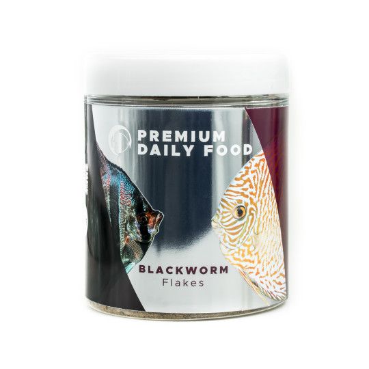 Premium Daily Food - Blackworm Flakes 100 gram