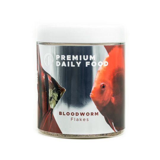 Premium Daily Food - Bloodworm Flakes 100 gram