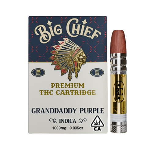 Big Chief - Granddaddy Purple 1g Cart
