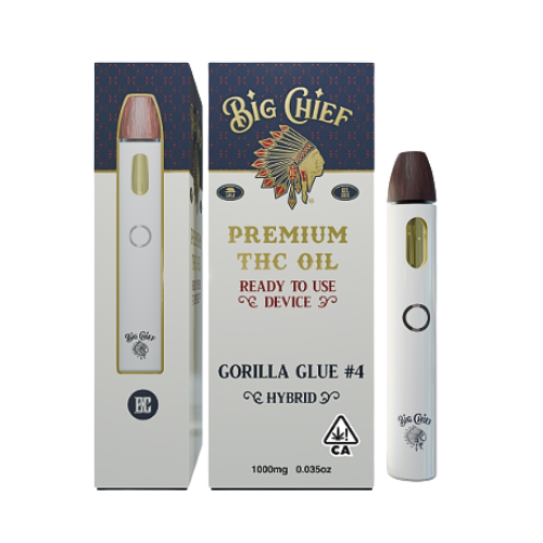 Big Chief - Gorilla Glue #4 Disposable Vape 1g