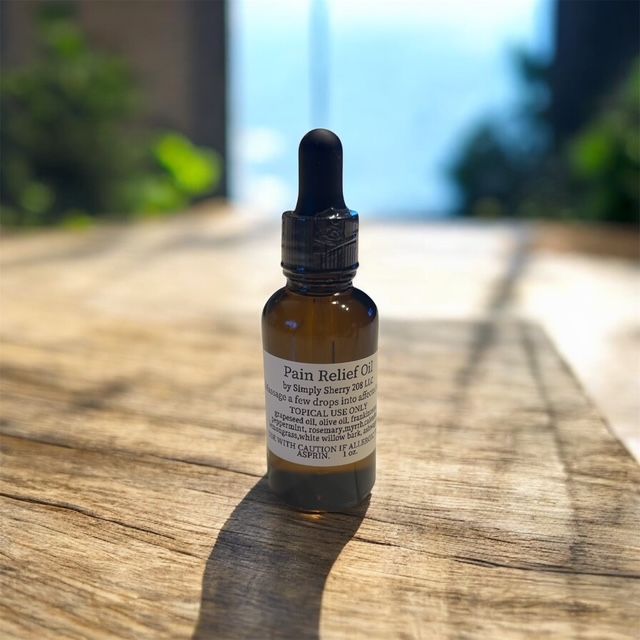 1 oz All Natural Pain Relief Oil
