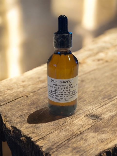 2 oz All Natural Pain Relief Oil