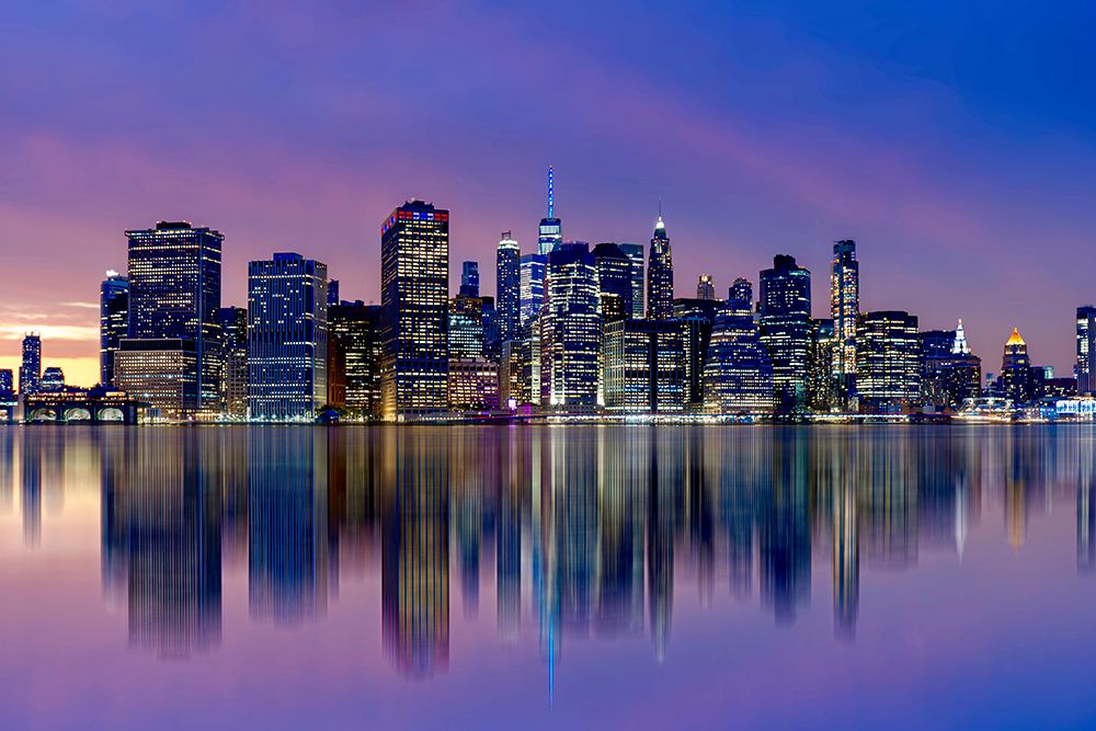 NYC Skyline - Downtown After the Storm